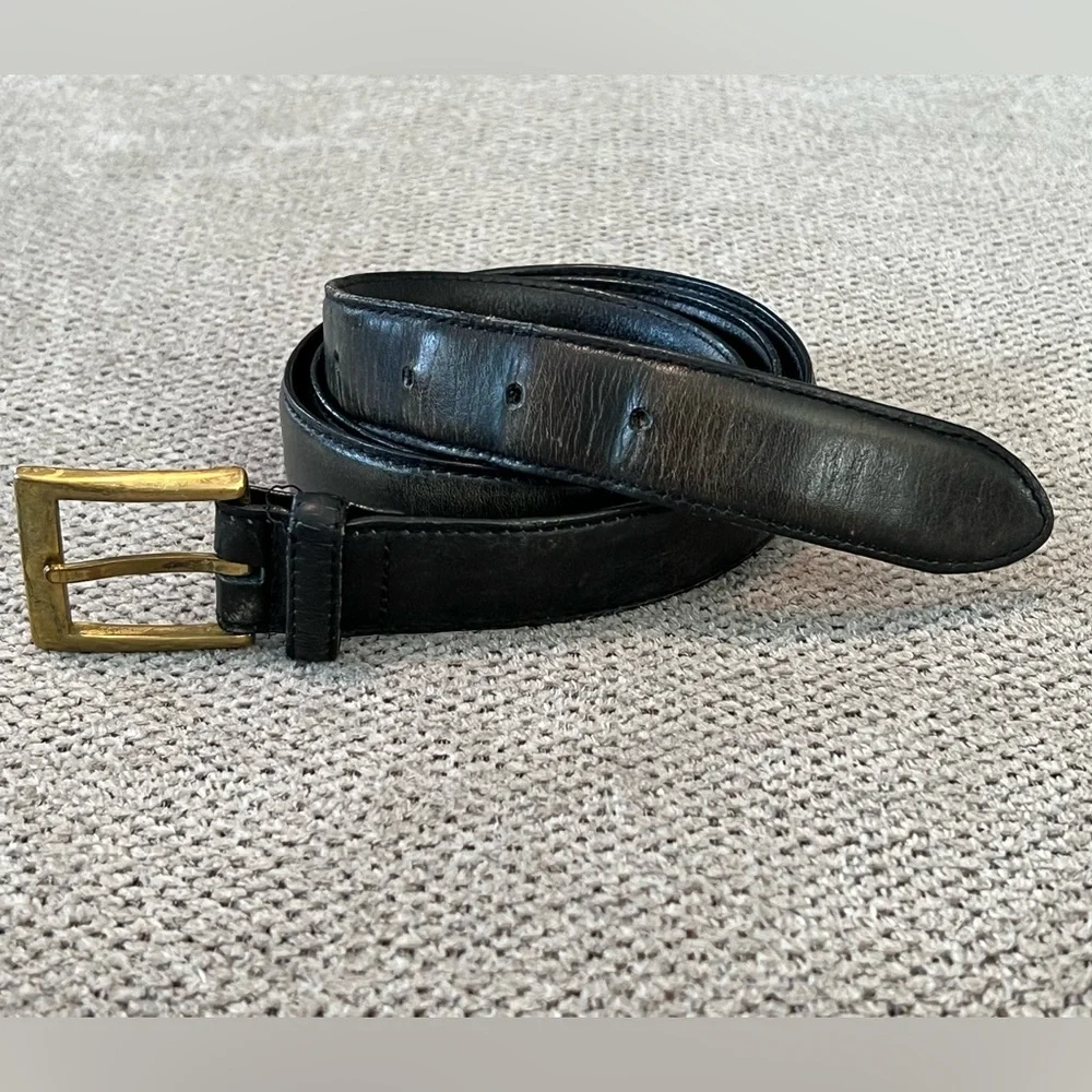 Vintage‎ Club Room Leather Belt 38